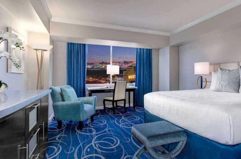 King room with views of the Las Vegas Strip